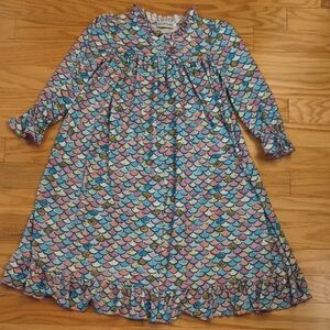 Only Little Once Ruffled Bathrobe, Size 8/9 EUC
